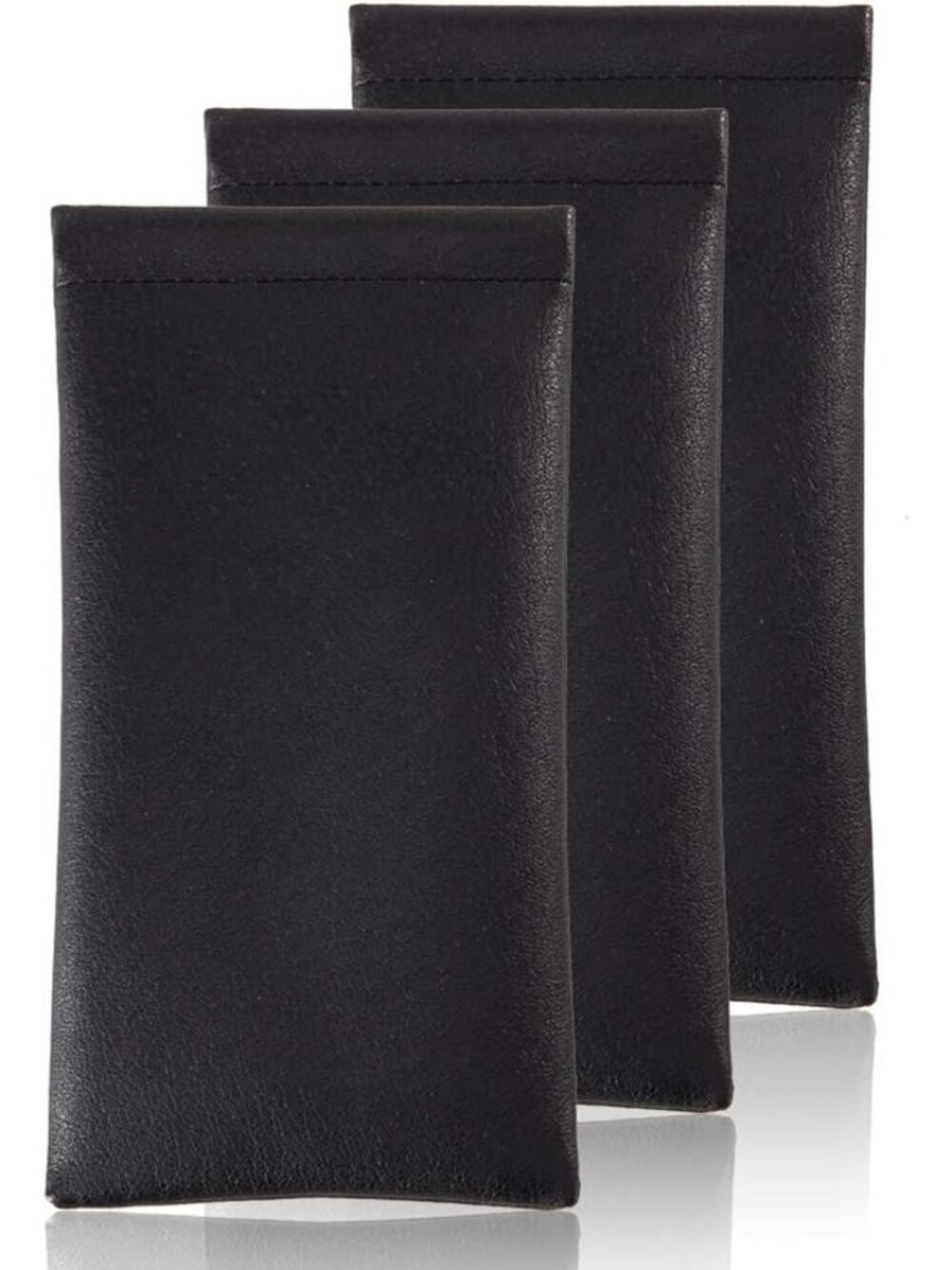 Eyeglass Case Glasses Case Soft Sunglass Pouch Sleeve 3 Pack
